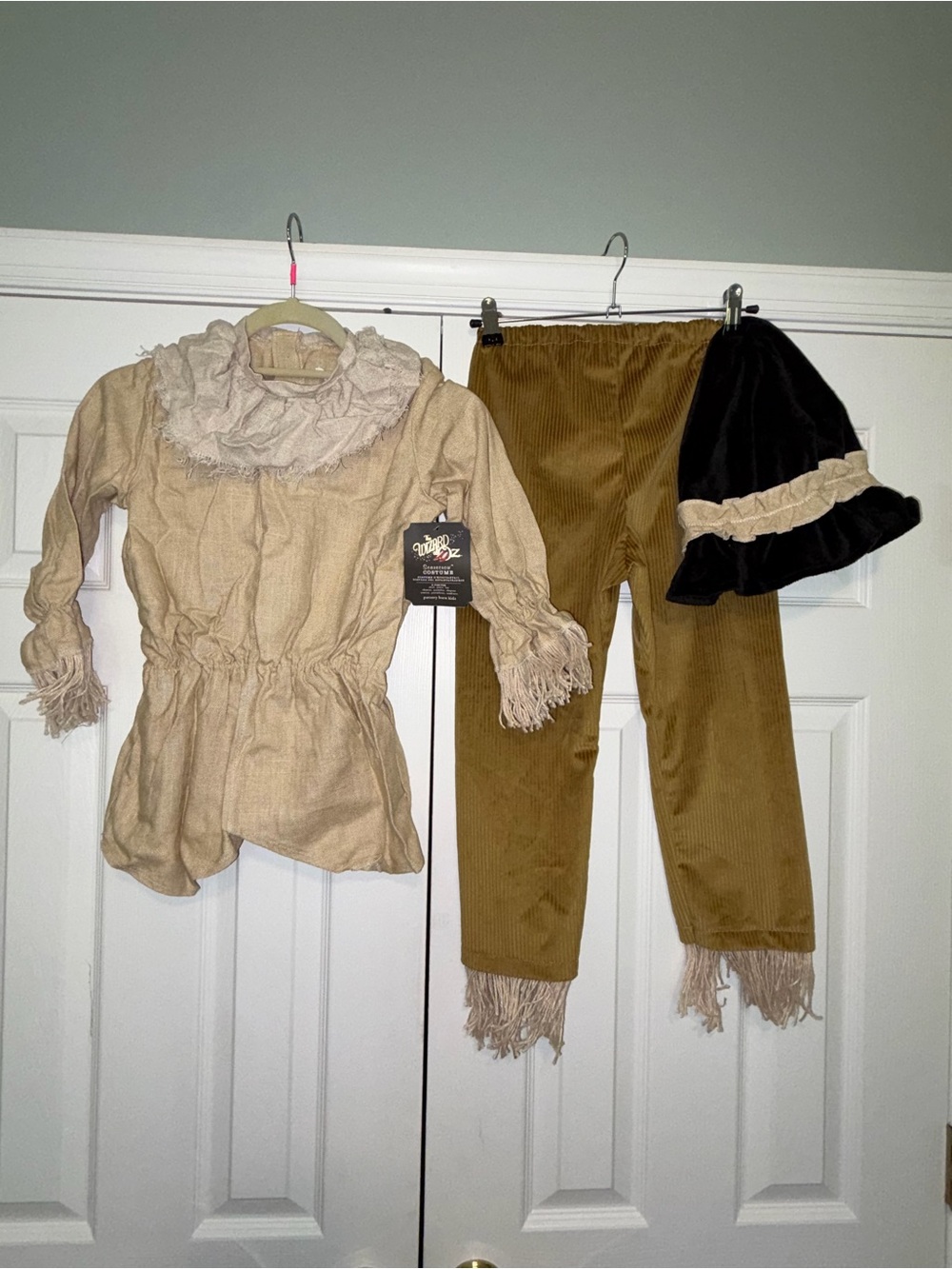 NEW Pottery Barn Kids The Wizard of Oz Scarecrow Costume size 7/8